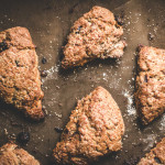 Pecan and Dried Cranberry Oat Scones